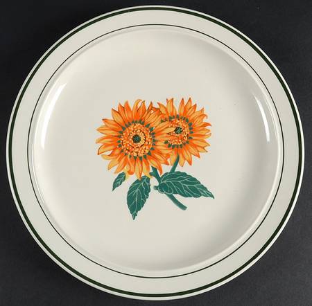 Cottage (Cream Body) Dinner Plate