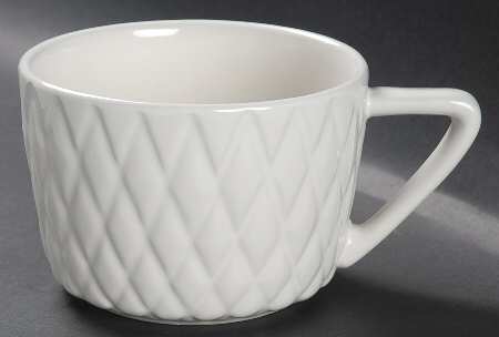 Diamond Quilt Latte Mug