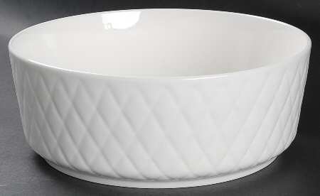 Diamond Quilt 9" Round Serving Bowl