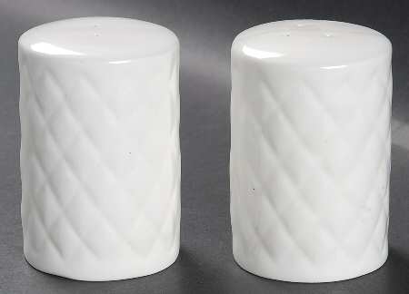Diamond Quilt Salt & Pepper Set