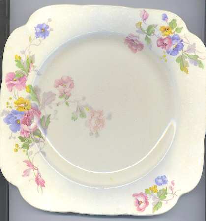 281D Square Salad Plate