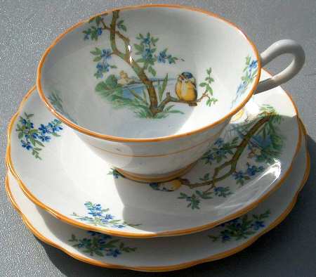 5578 Footed Cup & Saucer Set