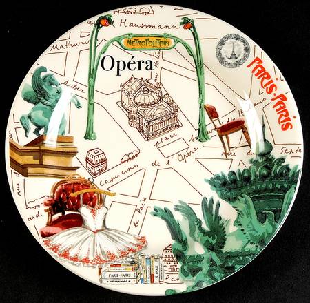 Paris Paris Canape Plate
