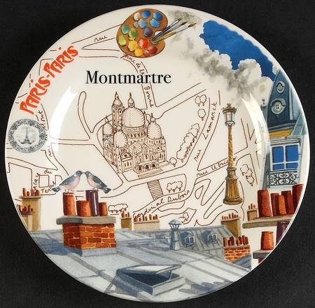 Paris Paris Canape Plate