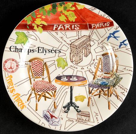 Paris Paris Canape Plate