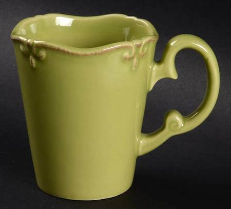 Solid Glazed Green Apple Mug