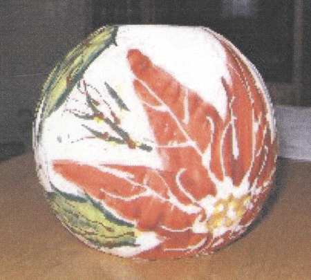 Christmas Poinsetta Assortment Candleholder