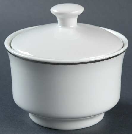Studio Platinum Sugar Bowl & Lid