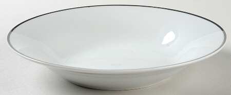 Studio Platinum Rim Soup Bowl