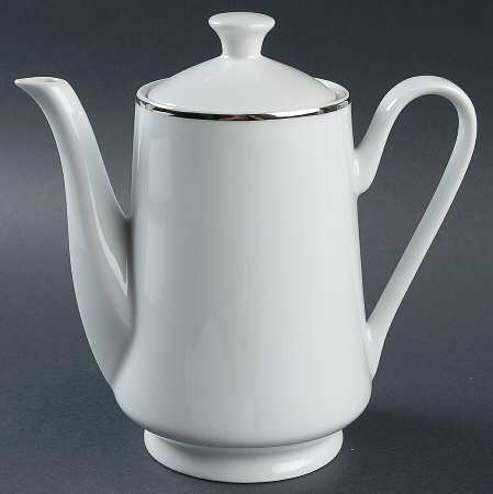 Studio Platinum Coffee Pot & Lid
