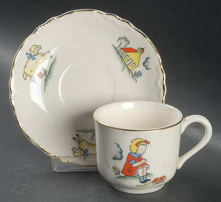 GEO414 Child's Cup & Saucer Set