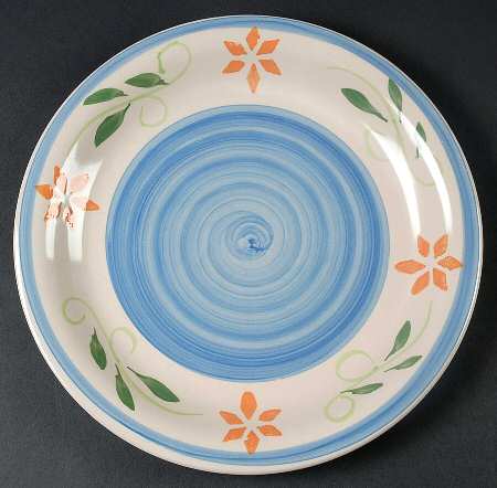Floral Natalia Blue by Gibson Designs