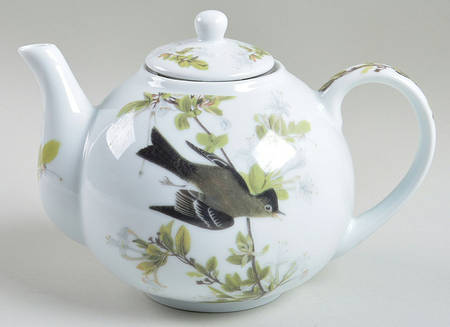 National Audubon Society Teapot & Lid w/Infuser