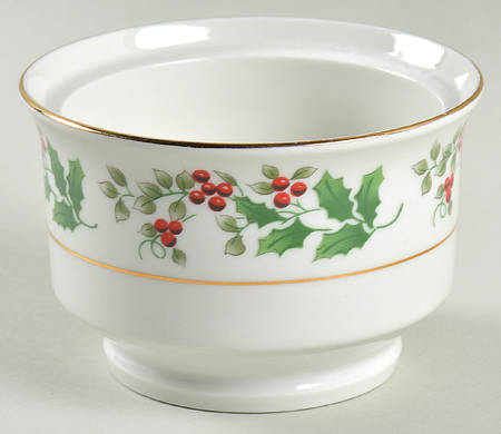 Christmas Harmony Sugar Bowl No Lid