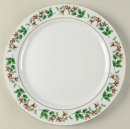 Christmas Harmony 12" Chop Plate (Round Platter)