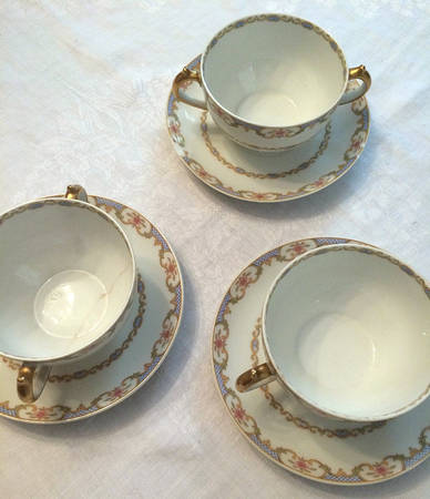 GDA384 Flat Cream Soup Bowl & Saucer Set