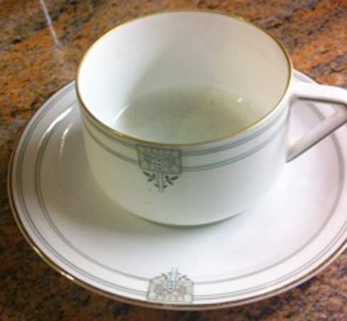 6171 Footed Cup & Saucer Set