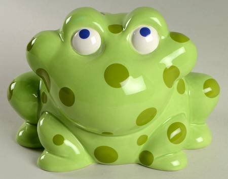 Pitter Patter Figural Bank