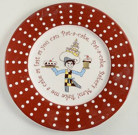 Pat A Cake Salad/Dessert Plate