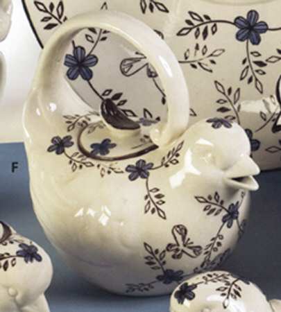 Song Bird Teapot & Lid
