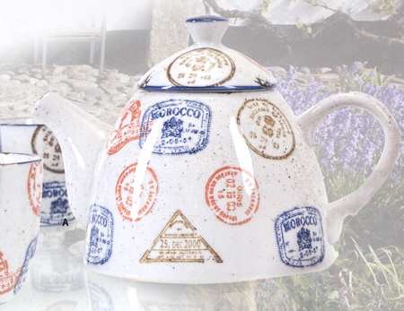 Casablanca Teapot & Lid