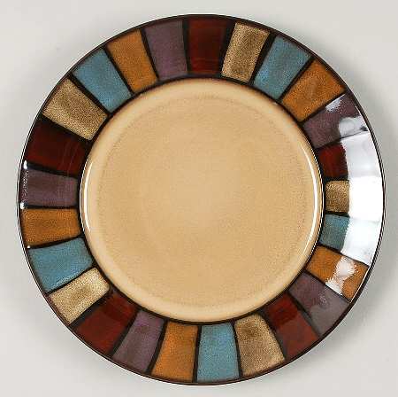 Mesa Mosaic Salad Plate