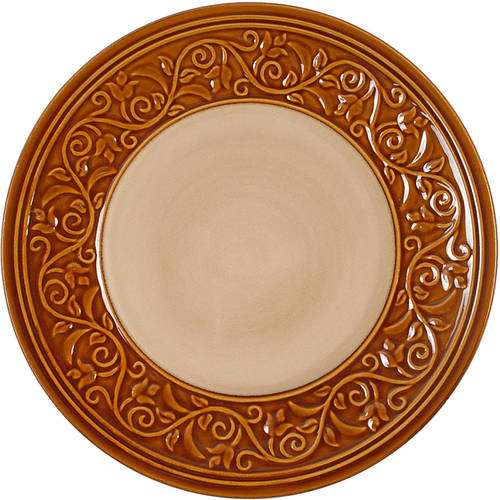 Villa Adriana Tan Dinner Plate