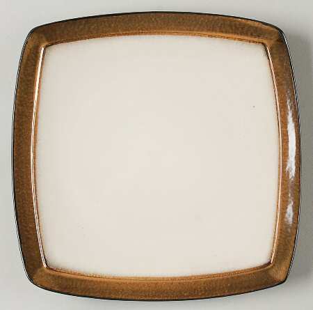 Bustamante Brown Salad Plate
