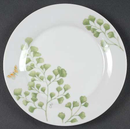 Woodland Fern Salad/Dessert Plate