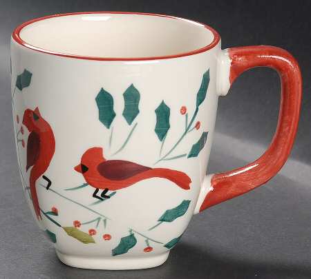 Winter Cardinals Mug