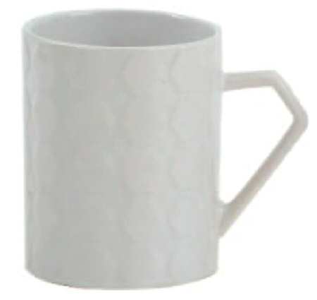 White Texture Mug