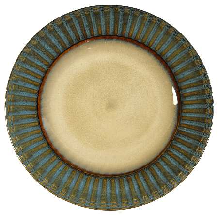 Terra Monte Blue Salad/Dessert Plate