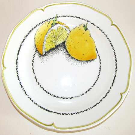 Citrons Canape Plate