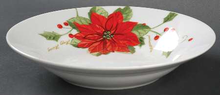 Cardinal Blossom Individual Soup/Salad Bowl