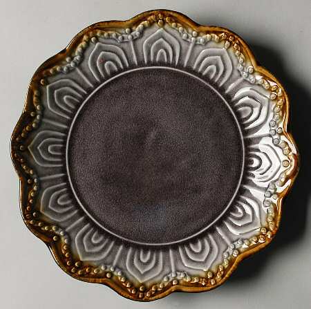 Maison Morocco Purple Salad/Dessert Plate