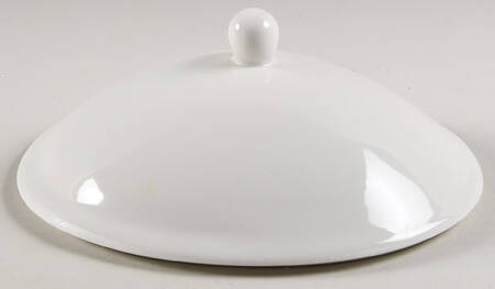 Natural Curve Ceramic Lid for 1 Qt Square Casserole