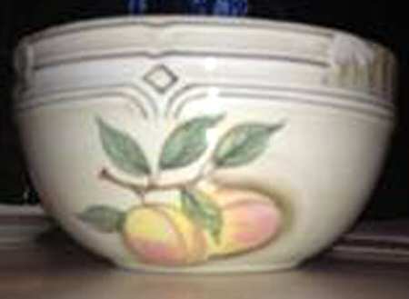 Ponte Vecchio Peach Soup/Cereal Bowl