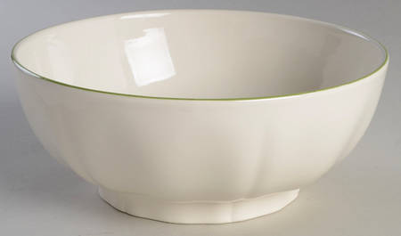 Filets Vert (GREEN) 8" Round Serving Bowl