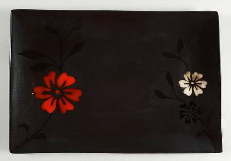 Evening Blossom 14" Rectangular Serving Platter