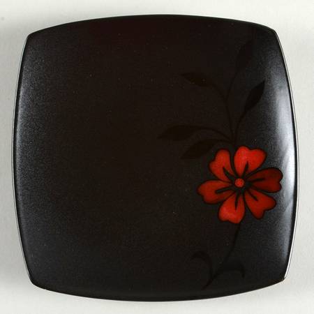 Evening Blossom Square Appetizer Plate