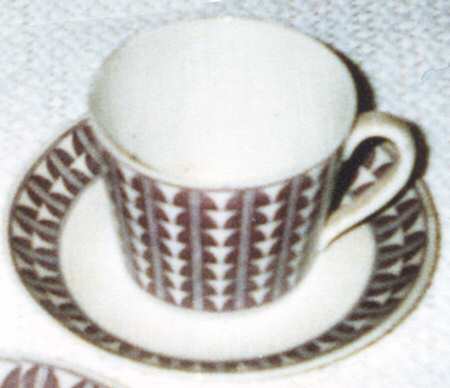 GEF4 Flat Cup & Saucer Set