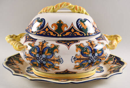 GCC42 Tureen & Lid w/Underplate