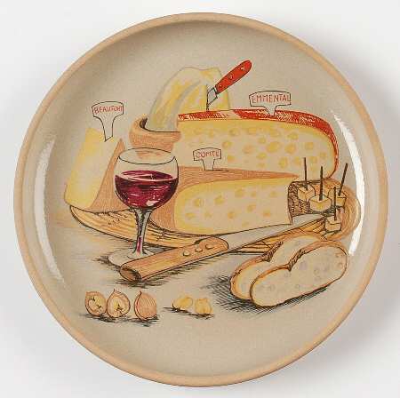 Cheese Party Bread & Butter Plate