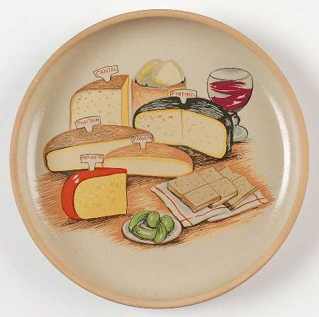 Cheese Party Bread & Butter Plate