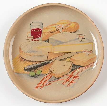 Cheese Party Bread & Butter Plate