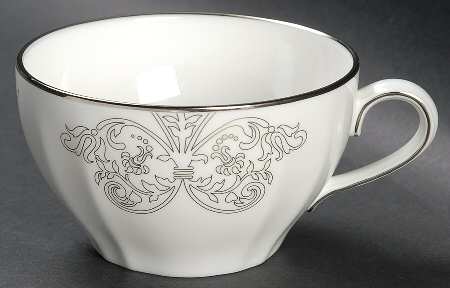Grisaille Silver Flat Cup