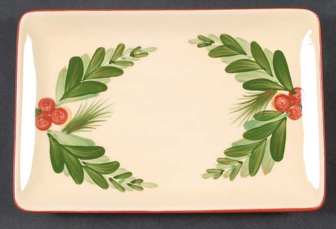Christmas Memories 8" Rectangular Tray