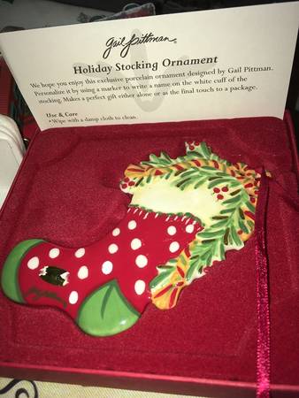 Christmas Memories Stocking Ornament