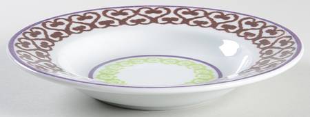 Folkware Large Rim Soup Bowl