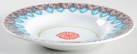 Folkware Large Rim Soup Bowl